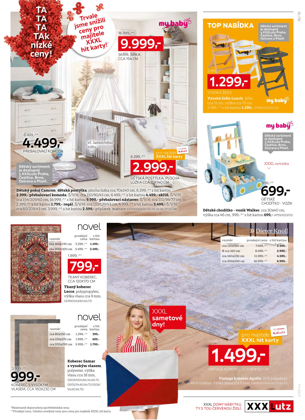 Leták XXXLutz leták - Sametová sleva - strana 19