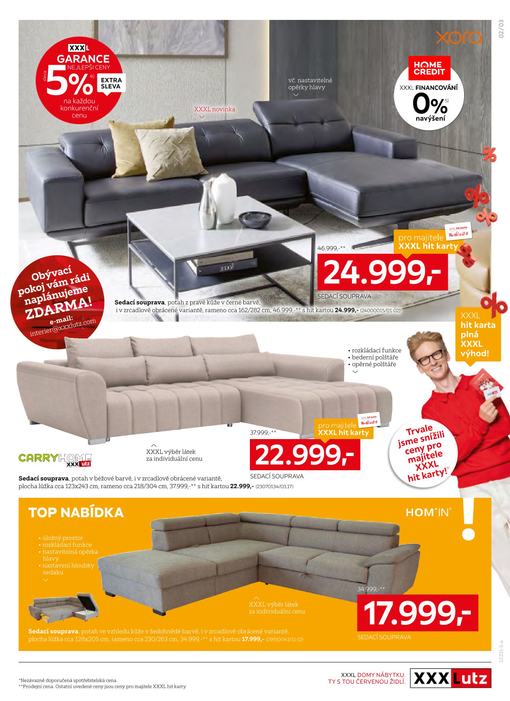 Leták XXXLutz leták - Sametová sleva - strana 3