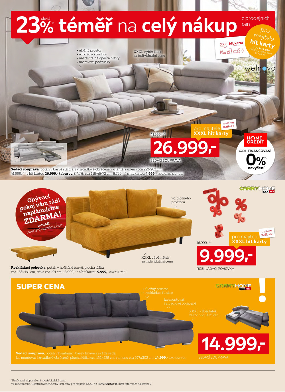 Leták XXXLutz leták - Sametová sleva - strana 4