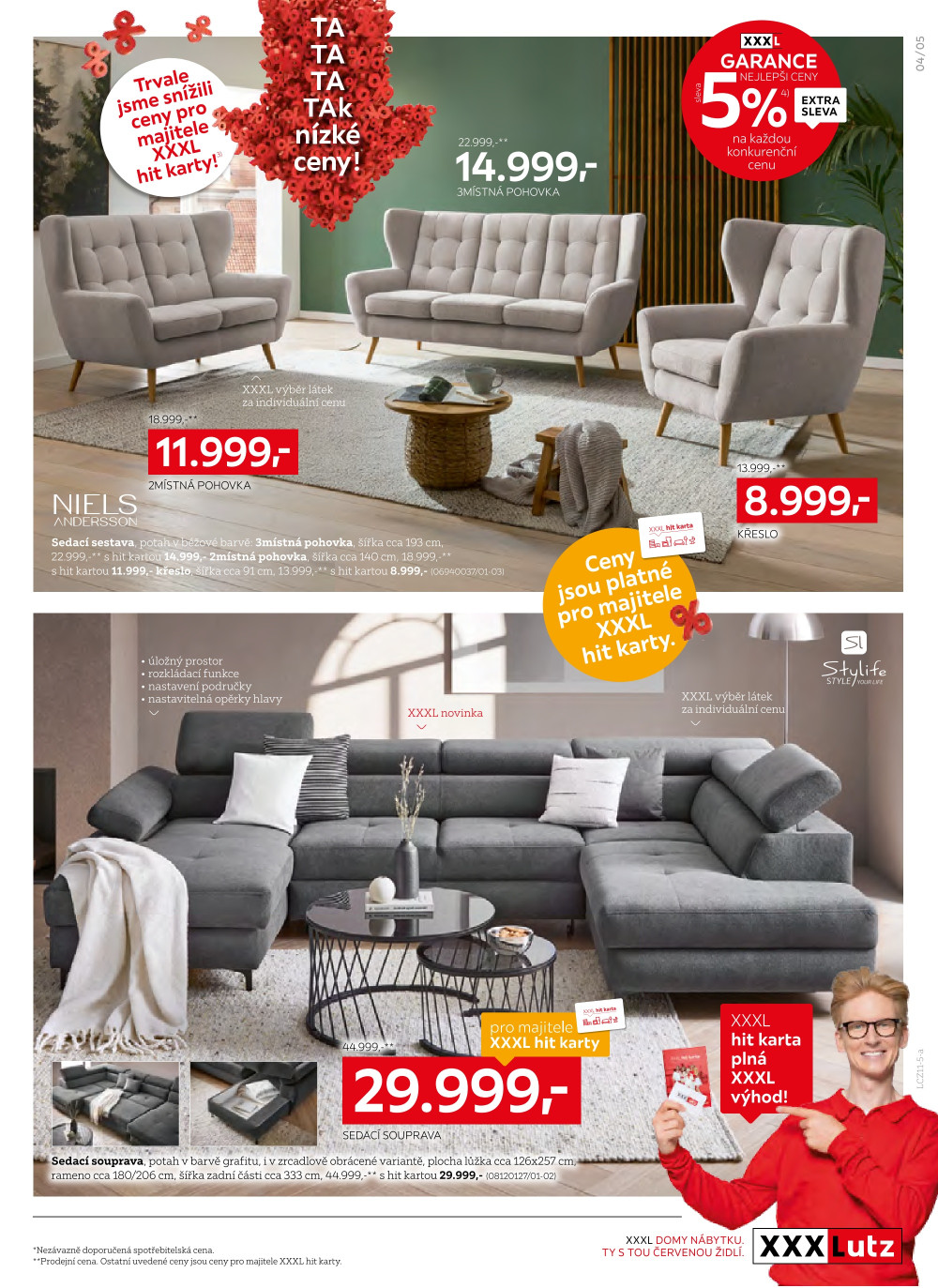 Leták XXXLutz leták - Sametová sleva - strana 5