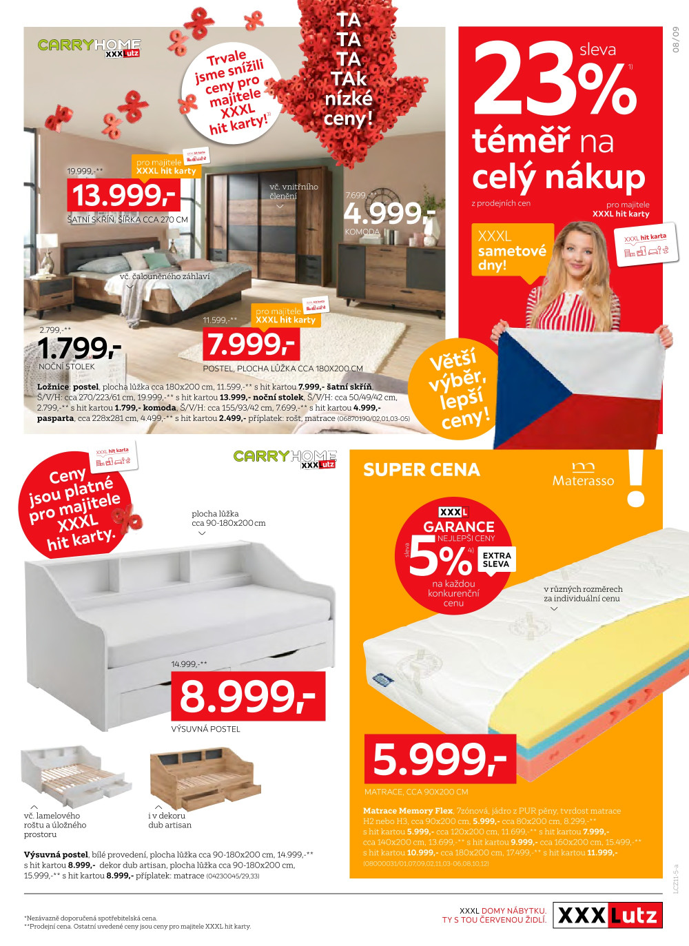 Leták XXXLutz leták - Sametová sleva - strana 9
