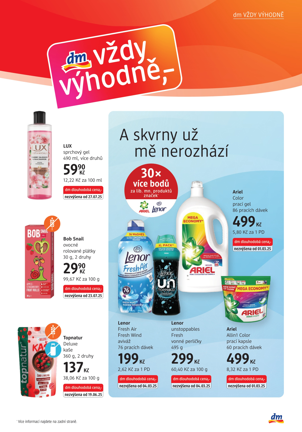 Leták dm drogerie leták - journal - strana 15