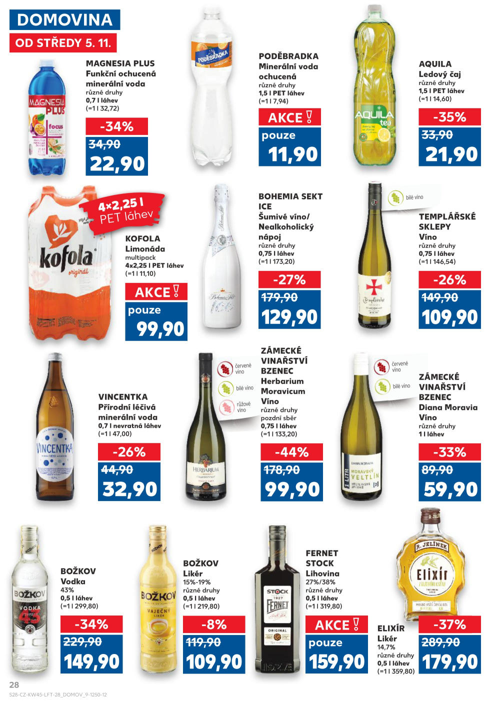 Leták Kaufland leták Ostrava - Mariánské Hory - strana 28