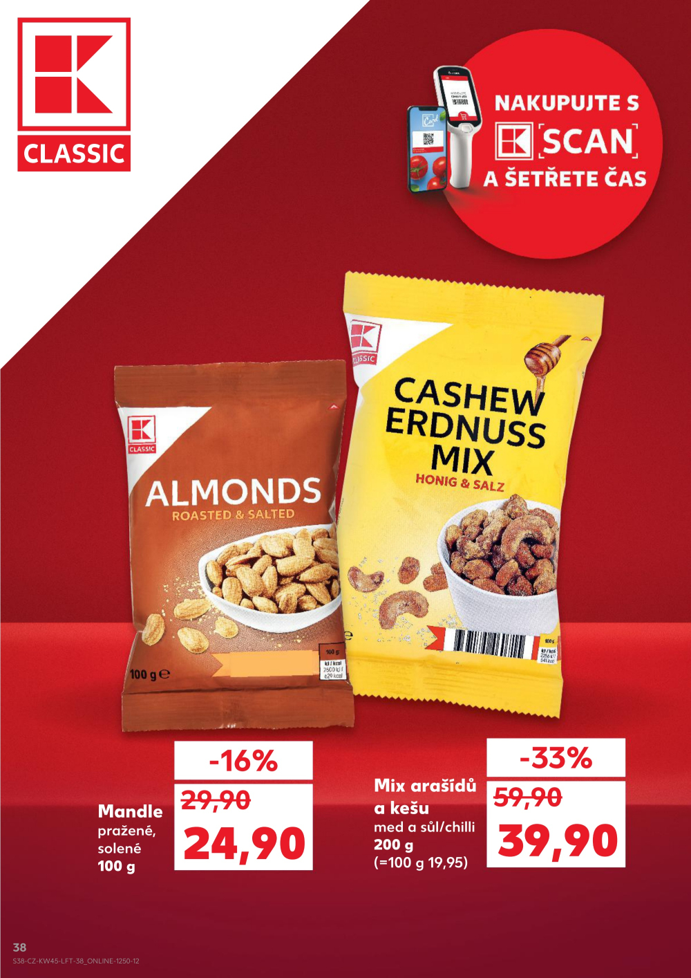 Leták Kaufland leták Ostrava - Mariánské Hory - strana 38