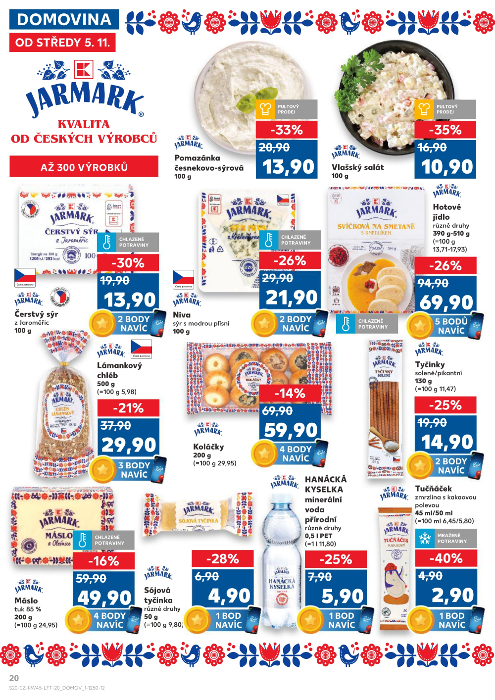 Leták Kaufland leták Praha 6 - Podbaba - strana 20