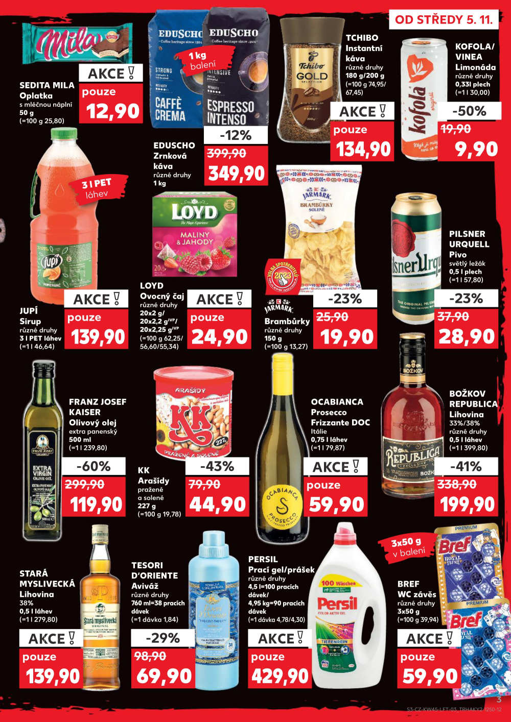 Leták Kaufland leták Znojmo, Dukelských bojovníků - strana 3