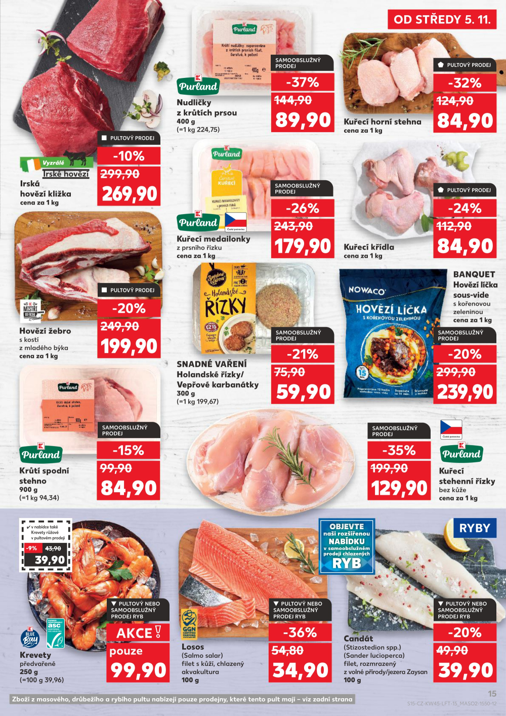 Leták Kaufland leták Praha 3 - Jarov - strana 15