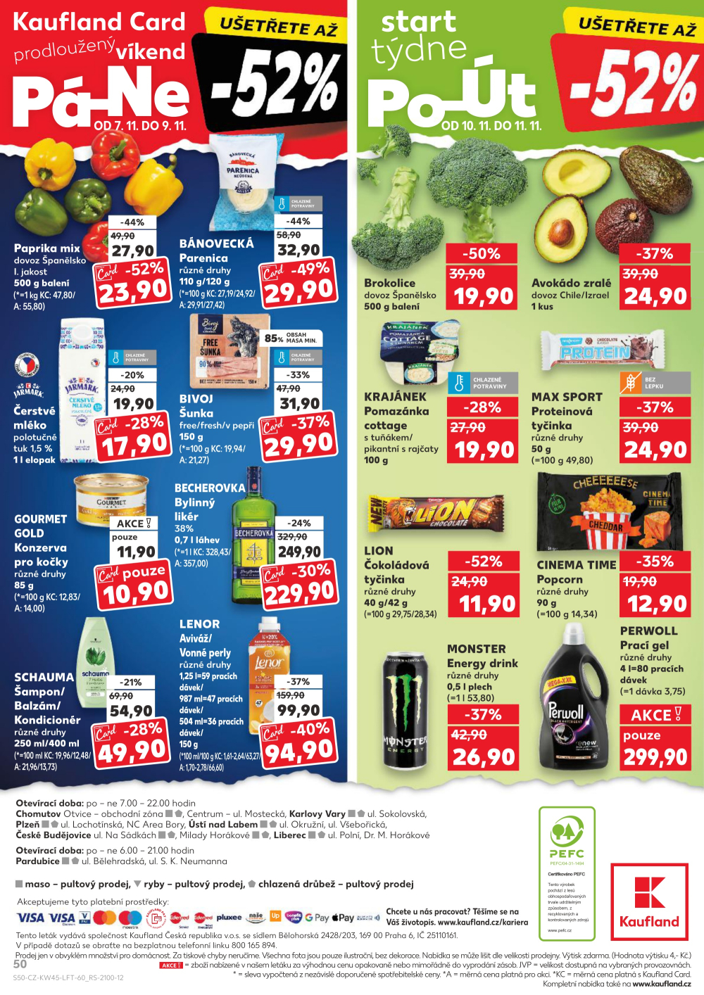 Leták Kaufland leták Liberec - Rochlice - strana 50