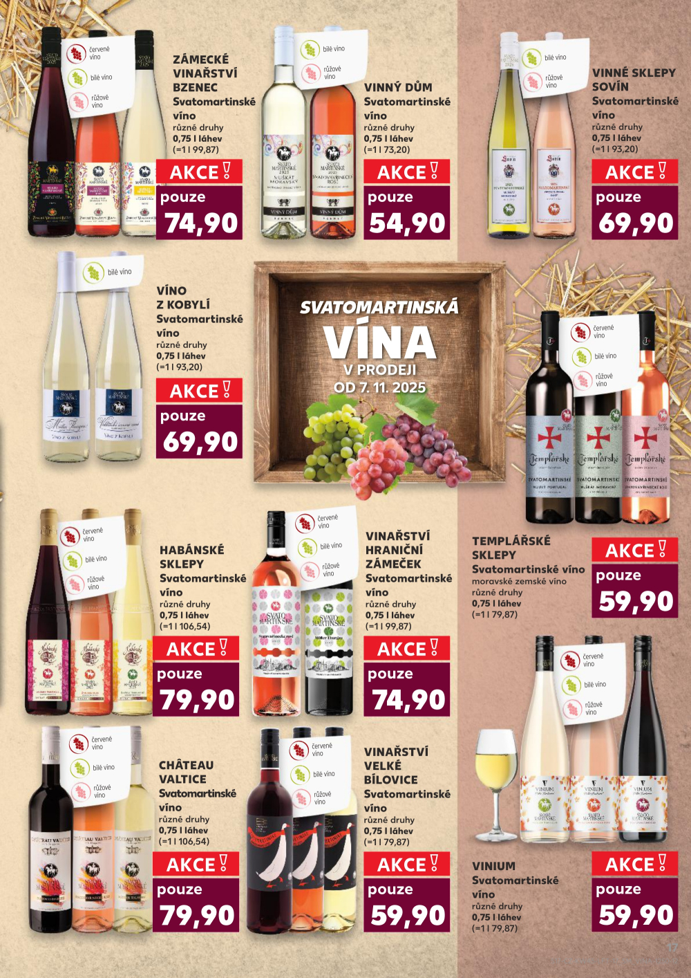 Leták Kaufland leták Praha - Čestlice - strana 17