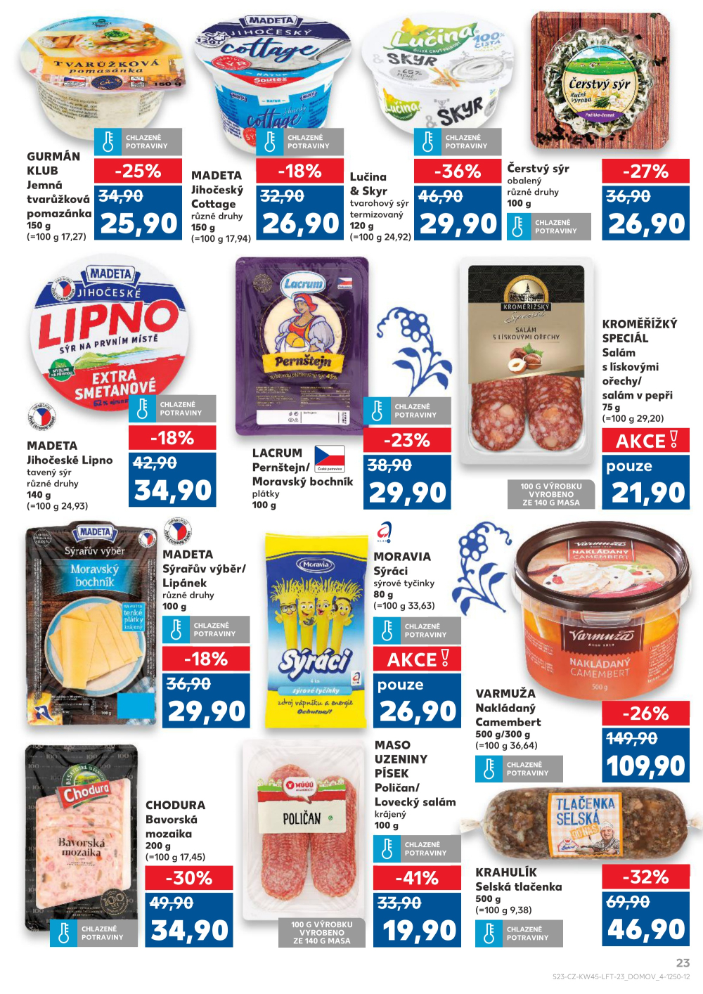 Leták Kaufland leták Třebíč, Brněnská - strana 23