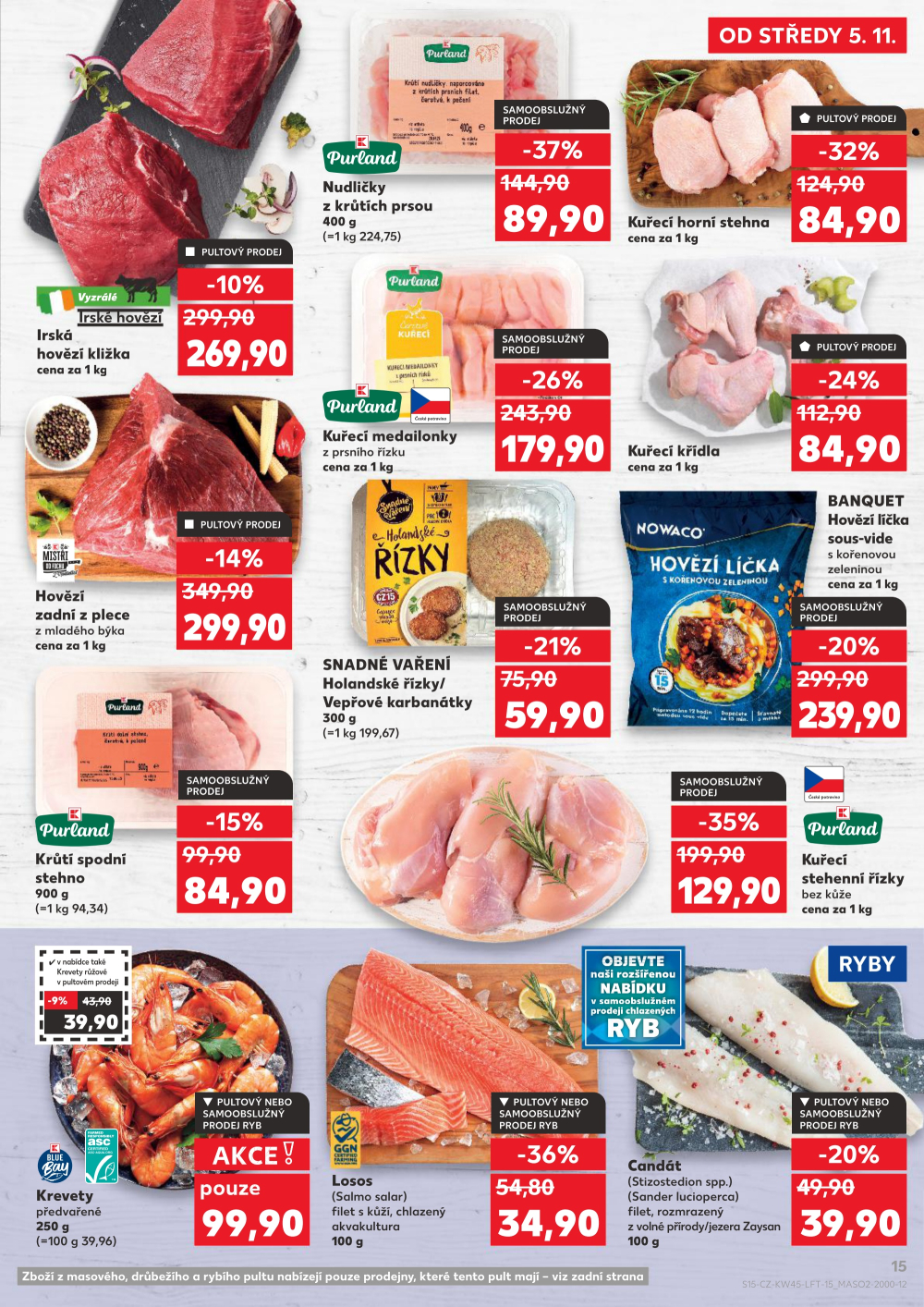 Leták Kaufland leták Hodonín, Konečná - strana 15