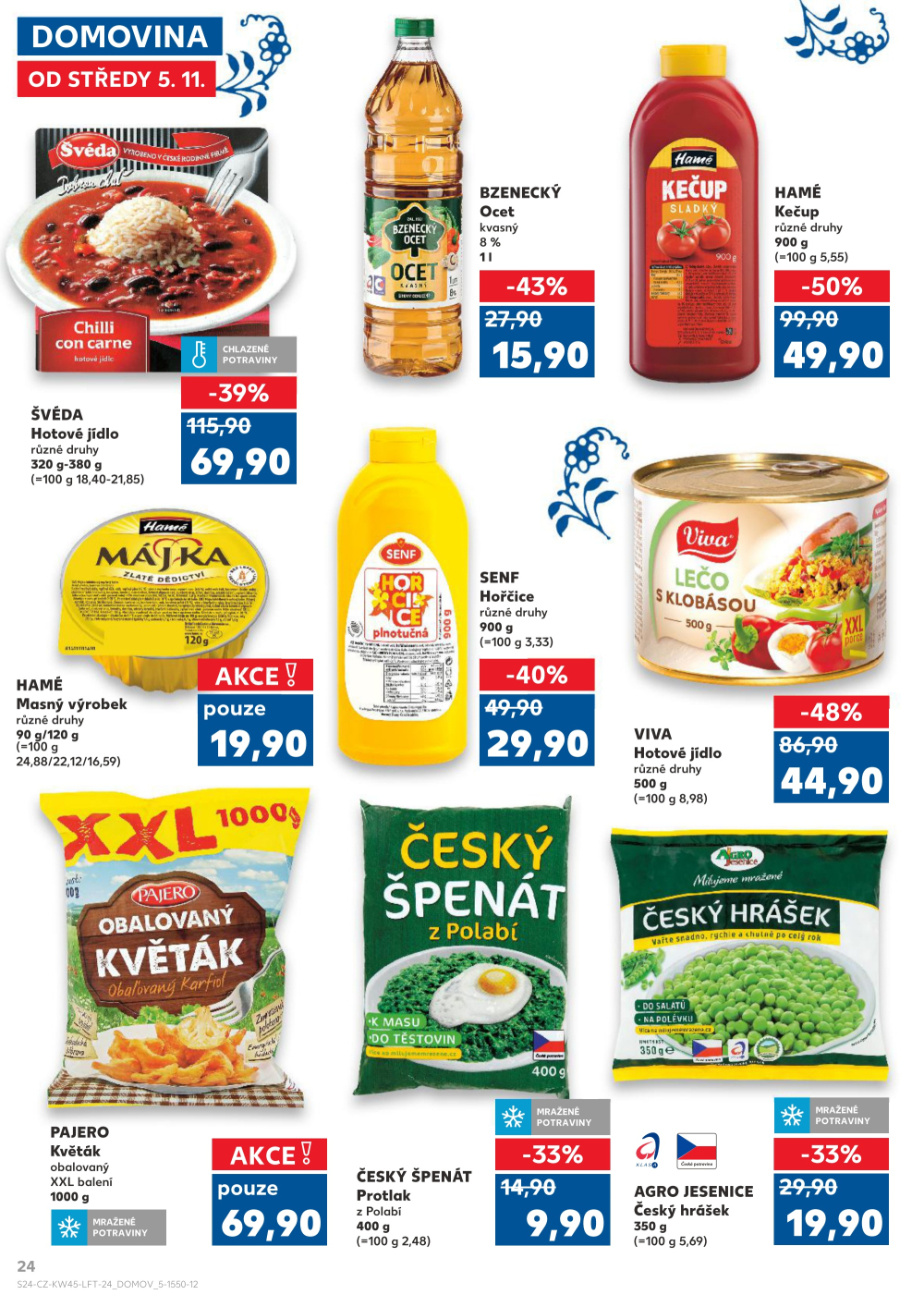 Leták Kaufland leták Hodonín, Konečná - strana 24