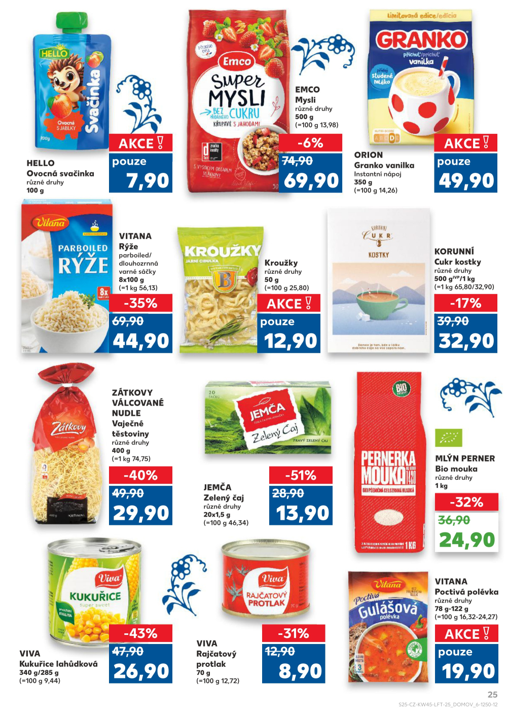 Leták Kaufland leták Hodonín, Konečná - strana 25