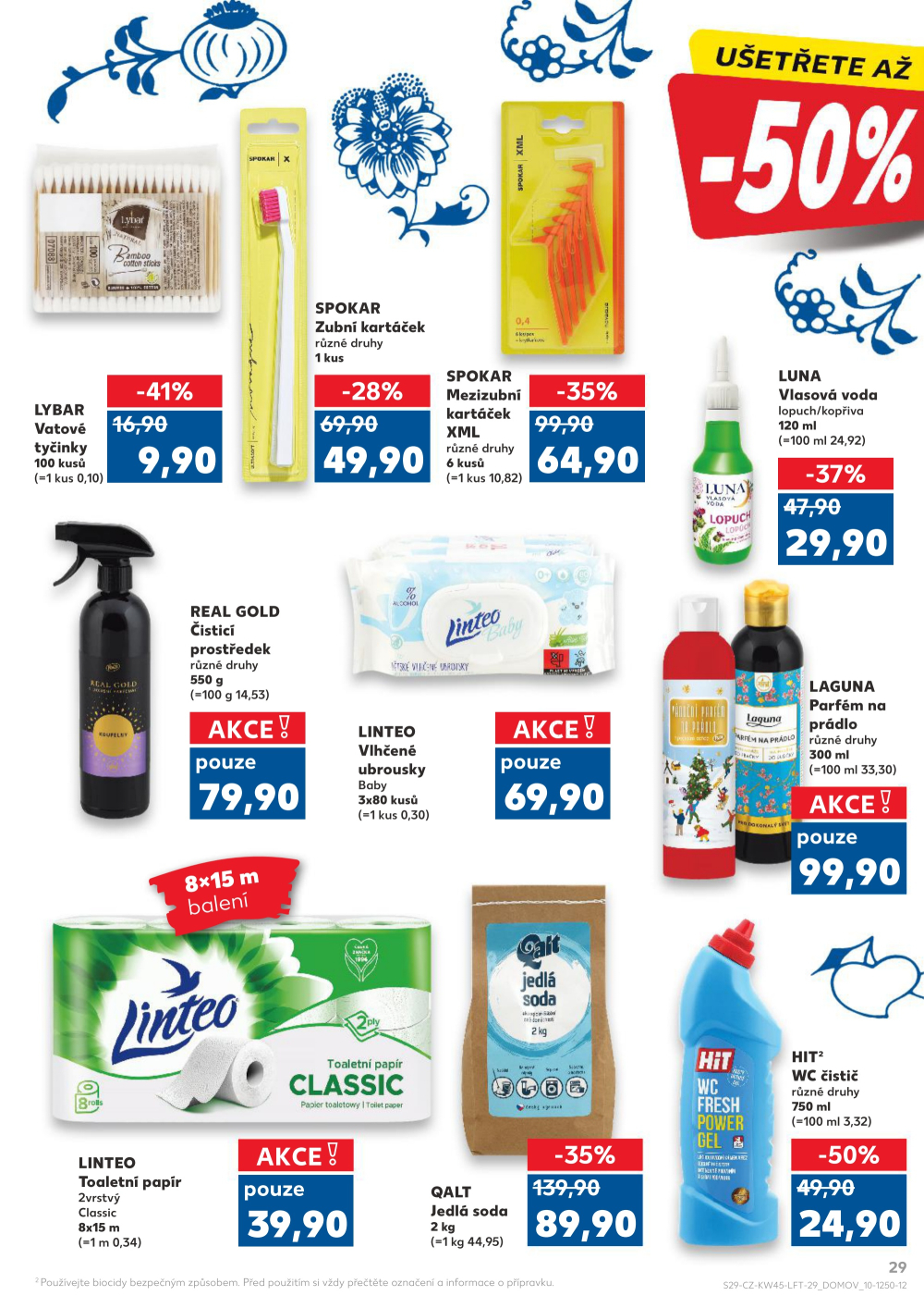 Leták Kaufland leták Hodonín, Konečná - strana 29