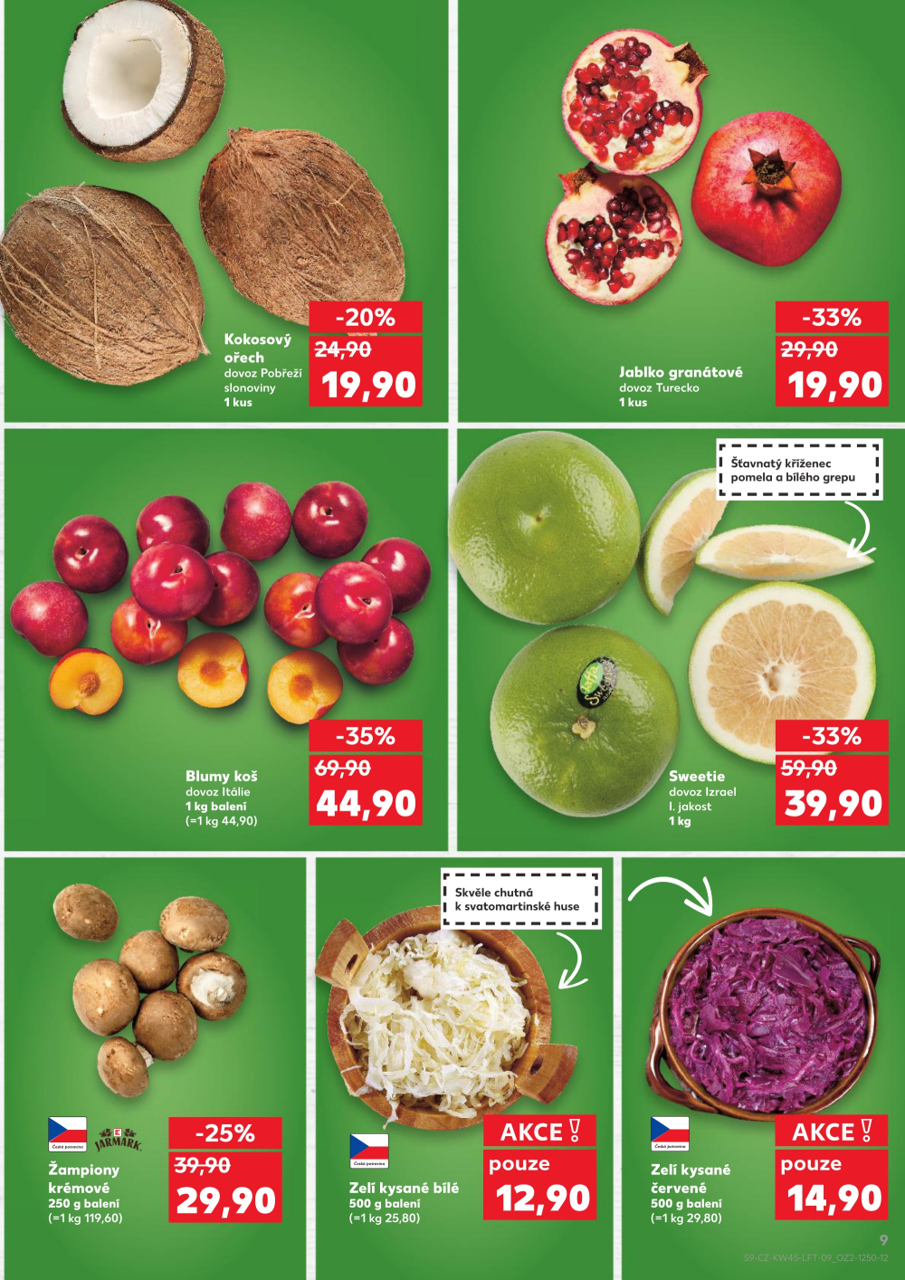 Leták Kaufland leták Praha 5 - Stodůlky - strana 9