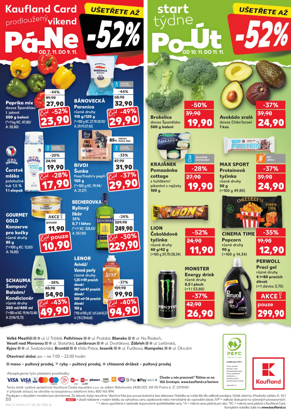 Leták Kaufland leták Bruntál - strana 50