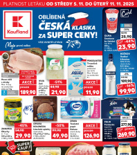 Akční leták Kaufland  Praha 8 - Libeň