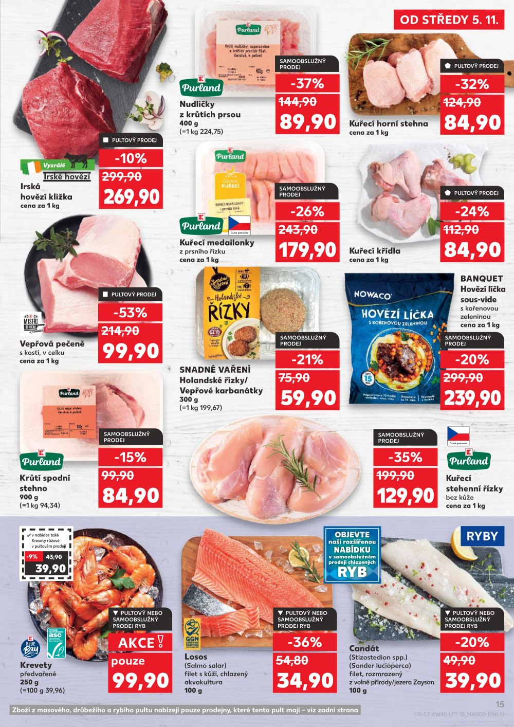 Leták Kaufland leták Nový Bor - strana 15