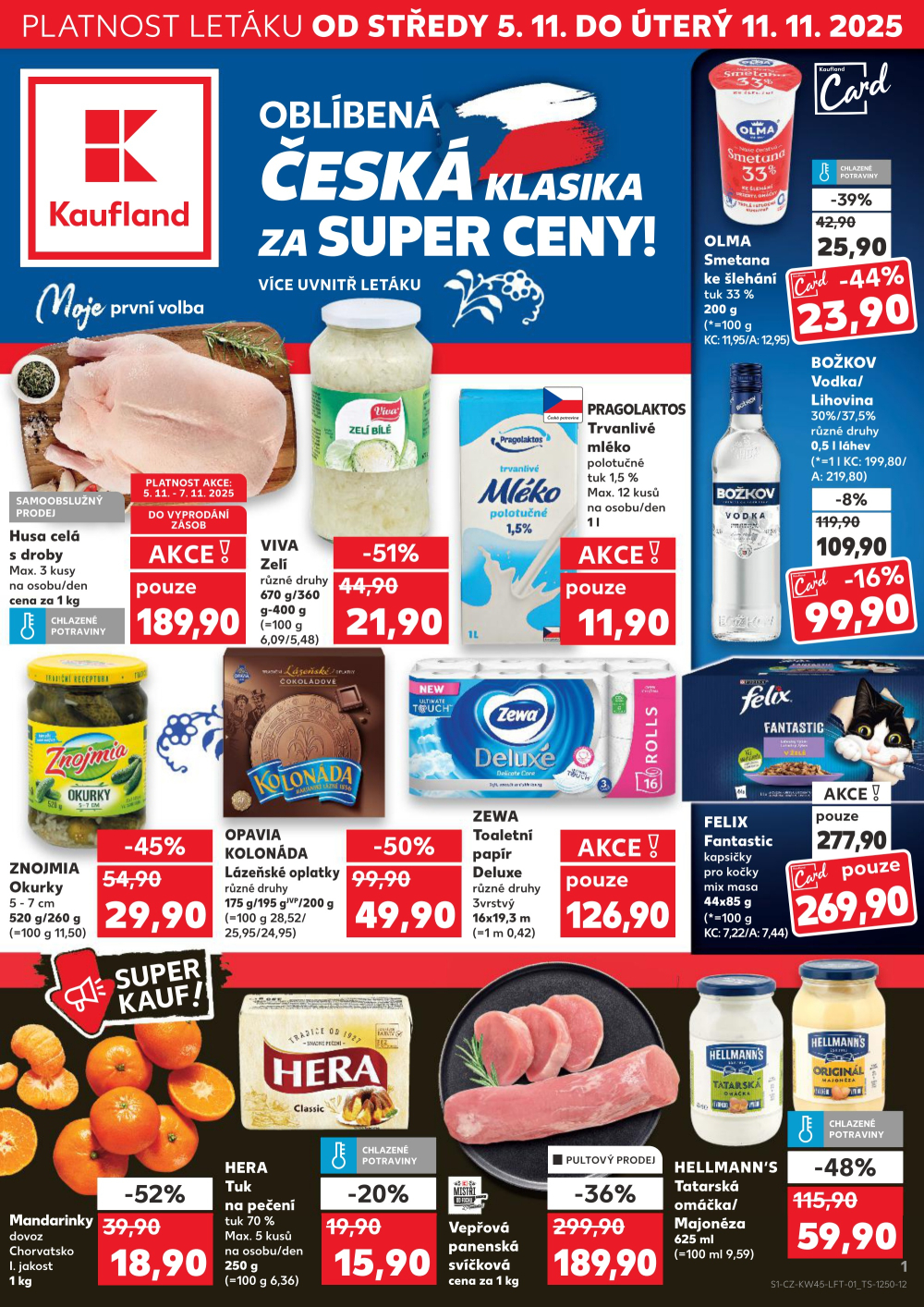 Leták Kaufland leták Nový Bor - strana 1