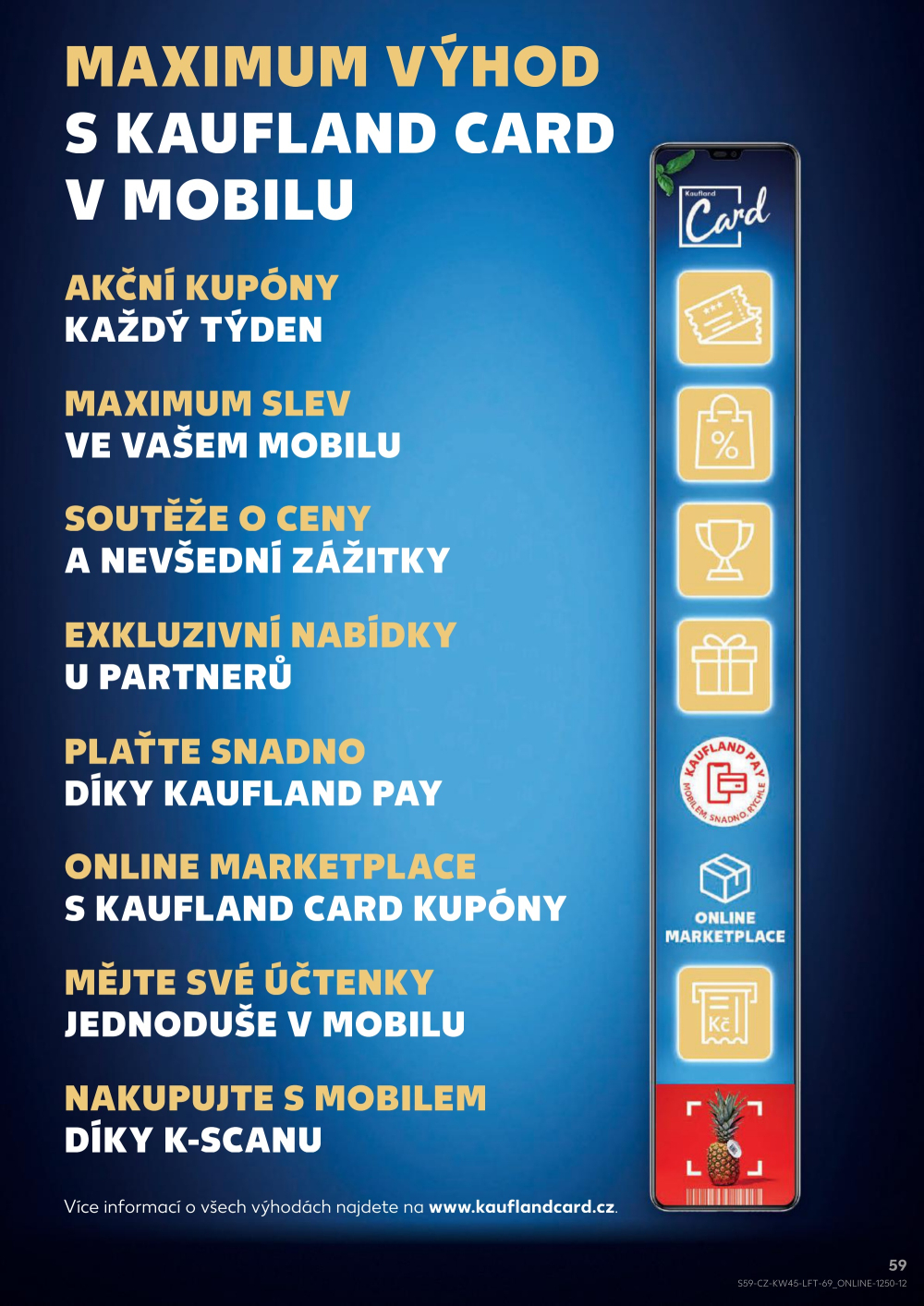 Leták Kaufland leták Nový Bor - strana 59