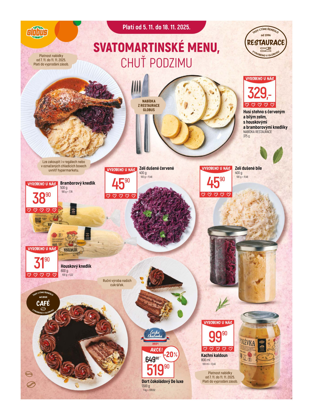 Leták Globus leták Praha - Černý Most - strana 11