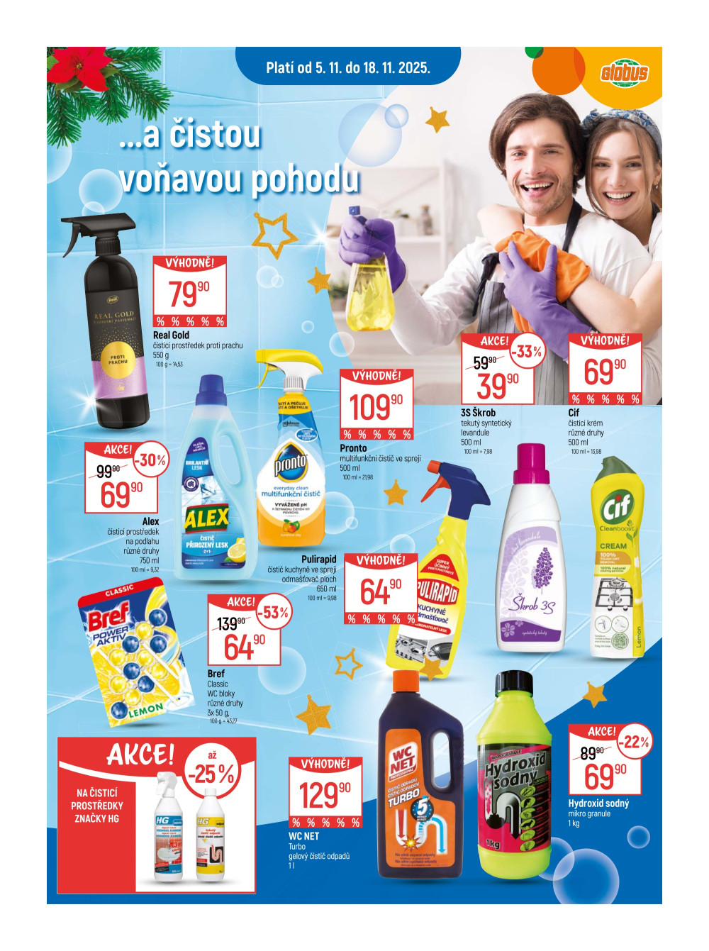 Leták Globus leták Praha - Černý Most - strana 14