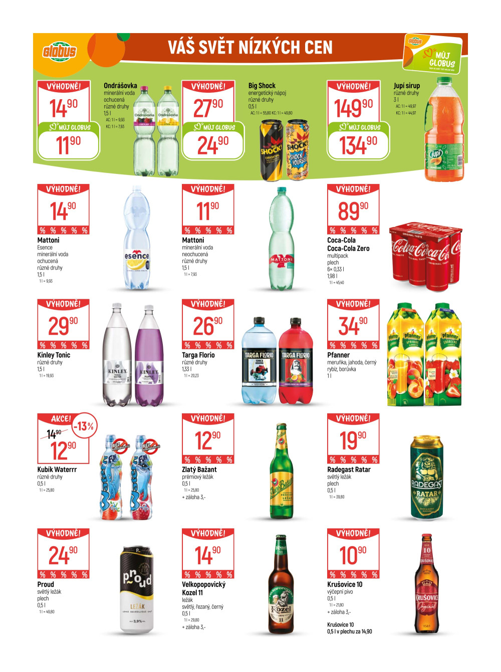 Leták Globus leták Praha - Černý Most - strana 31