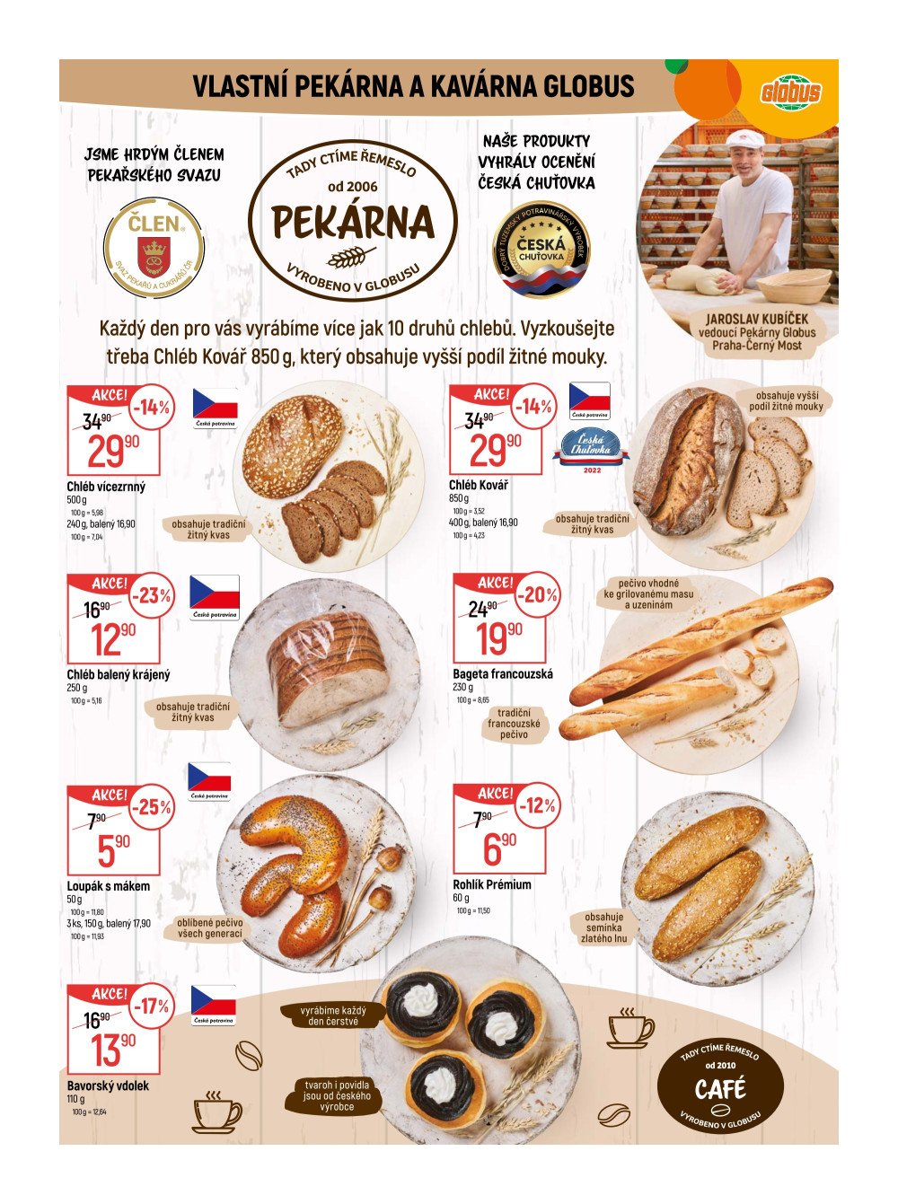 Leták Globus leták Praha - Černý Most - strana 6