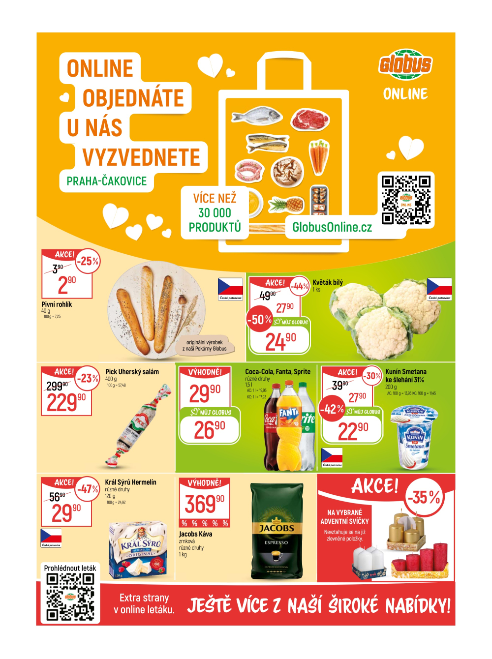 Leták Globus leták Praha - Čakovice - strana 2