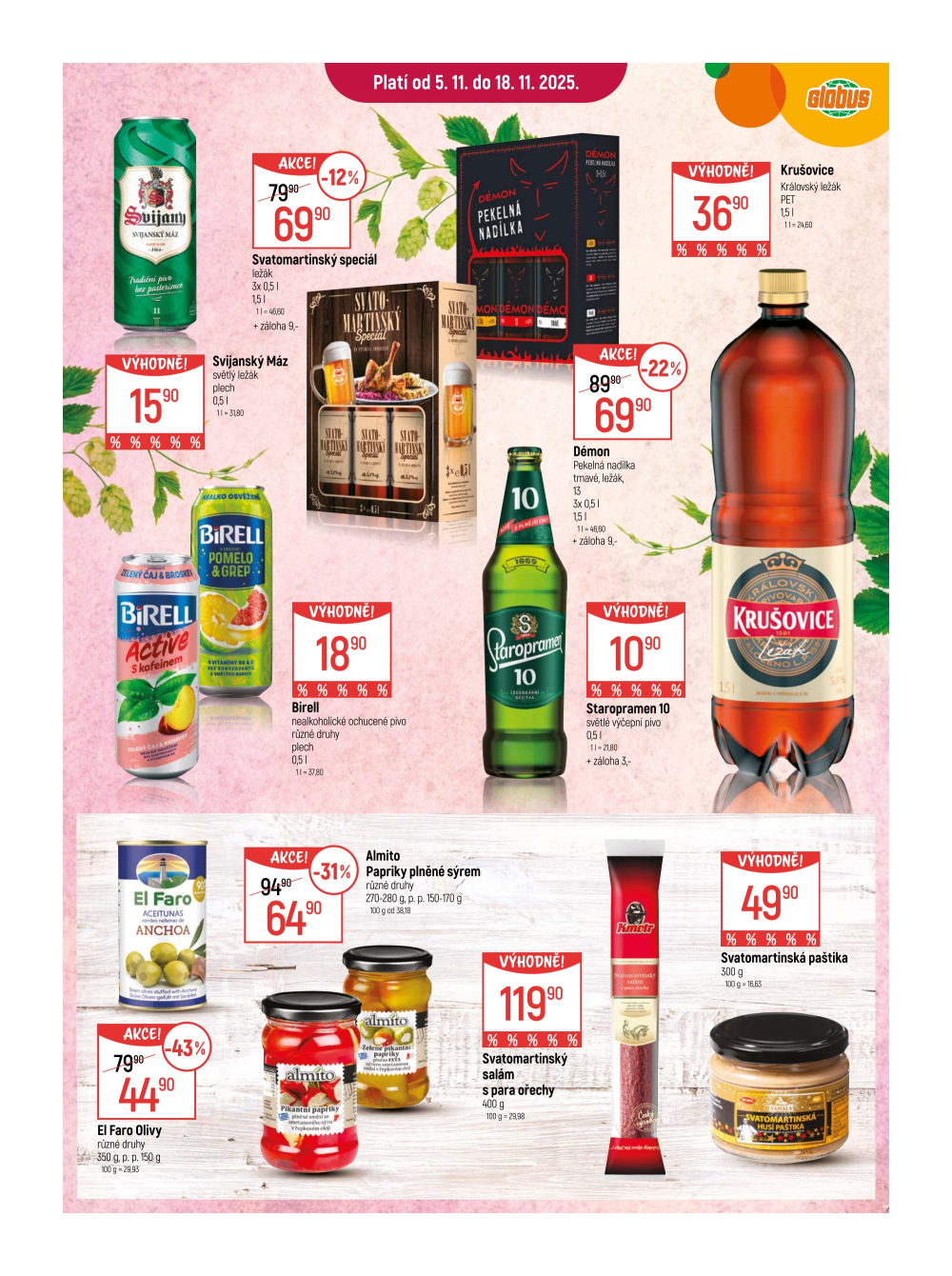 Leták Globus leták Praha - Zličín - strana 10