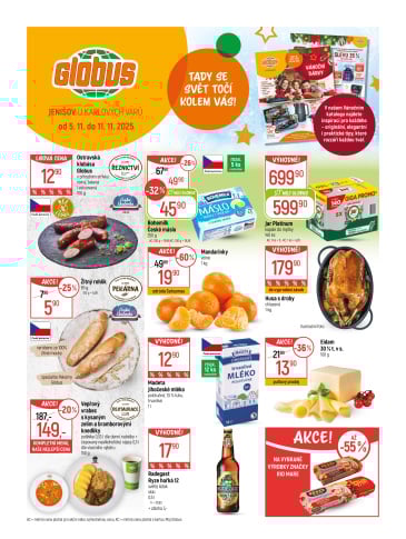 Globus leták Jenišov (Karlovy Vary)