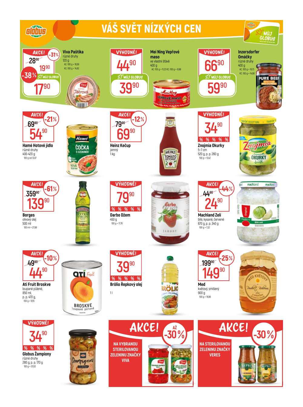 Leták Globus leták Olomouc - strana 22