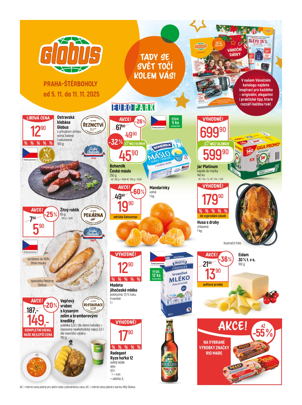 Leták Globus leták Praha - Štěrboholy - strana 1