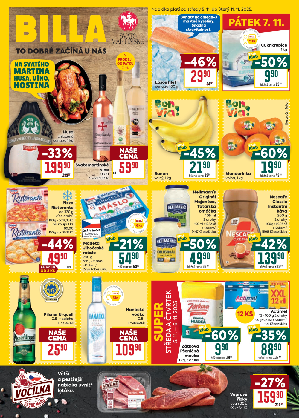 Leták BILLA velký leták - strana 1