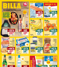 Akční leták BILLA velký 
