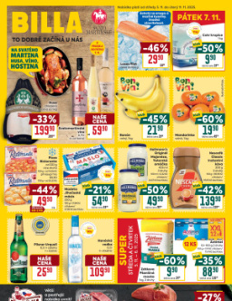 BILLA velký leták