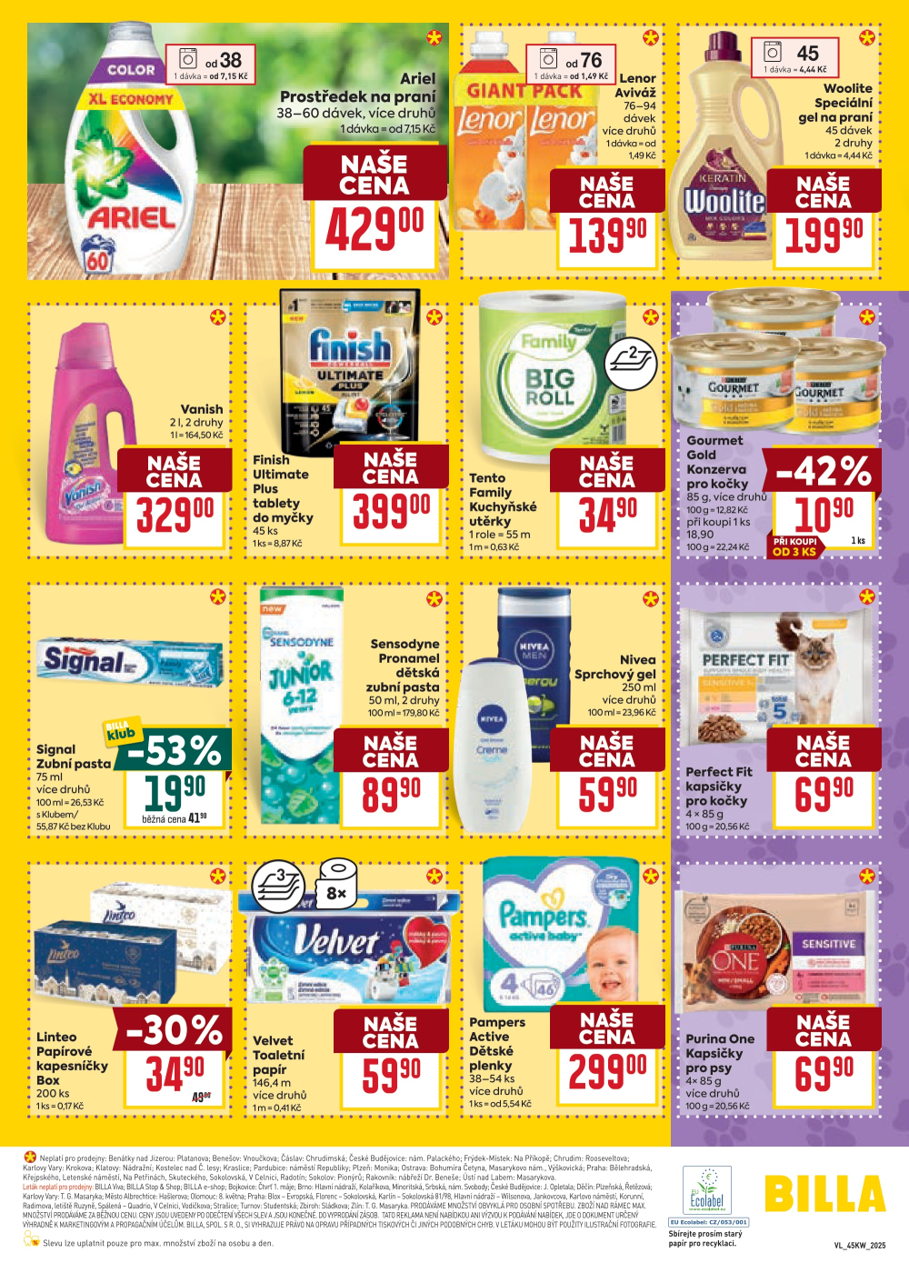 Leták BILLA velký leták - strana 34