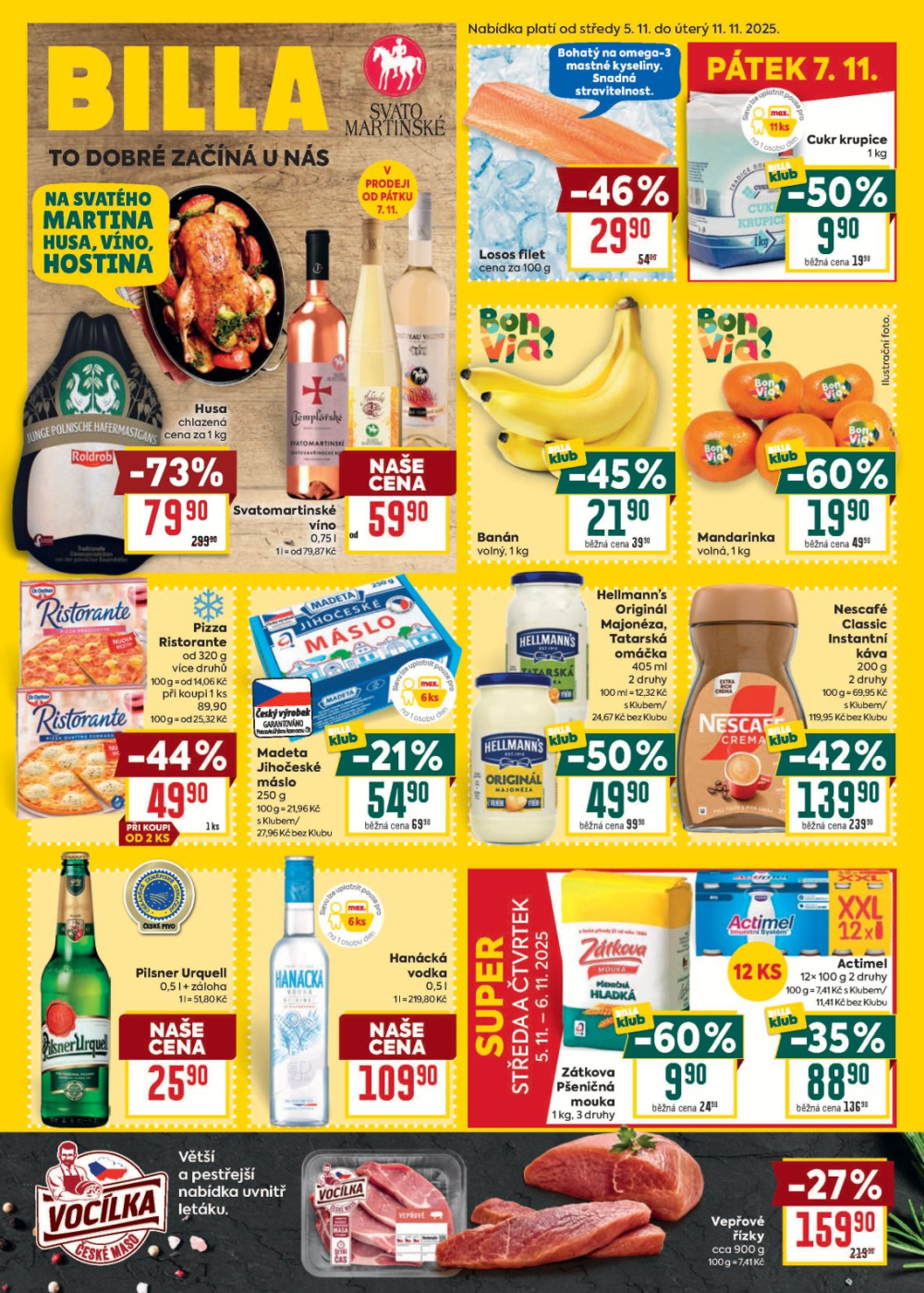 Leták BILLA velký leták - strana 1