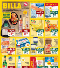 Akční leták BILLA velký 