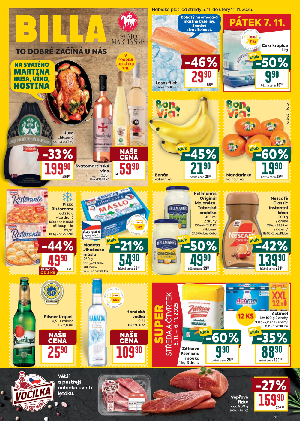 Leták BILLA malý leták - strana 1
