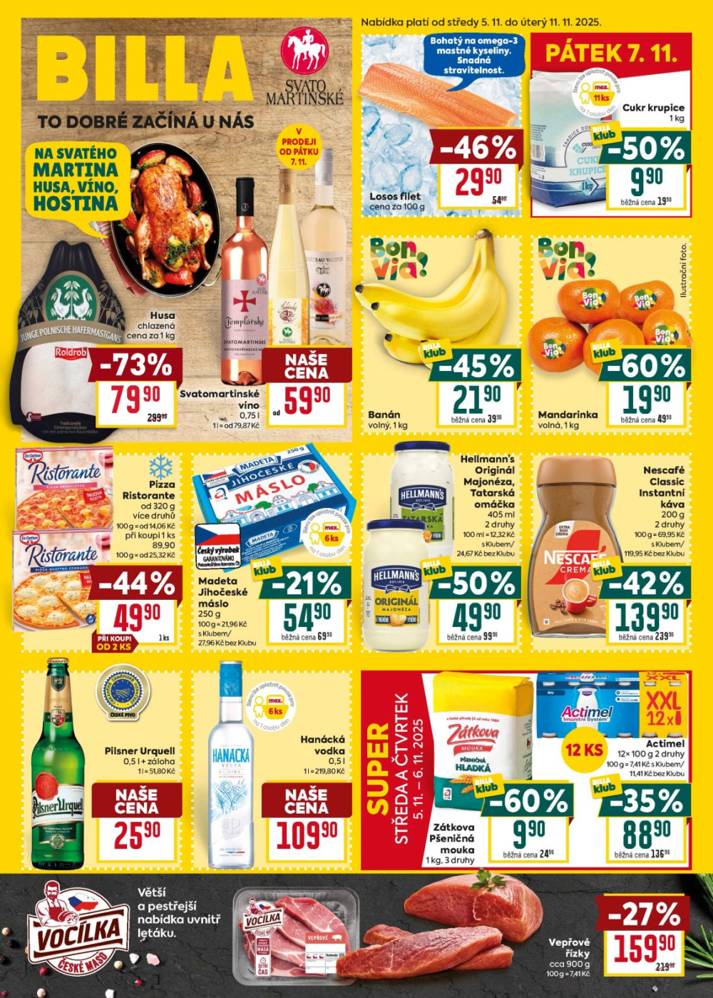 Leták BILLA malý leták - strana 1