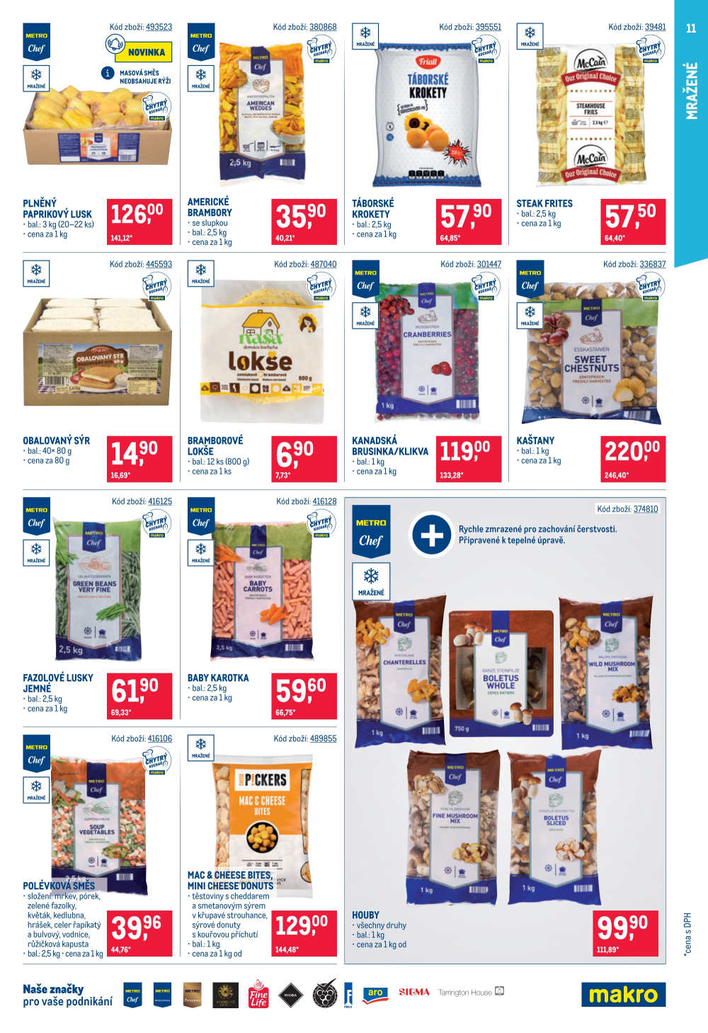 Leták Makro leták - Gastronomie - strana 11