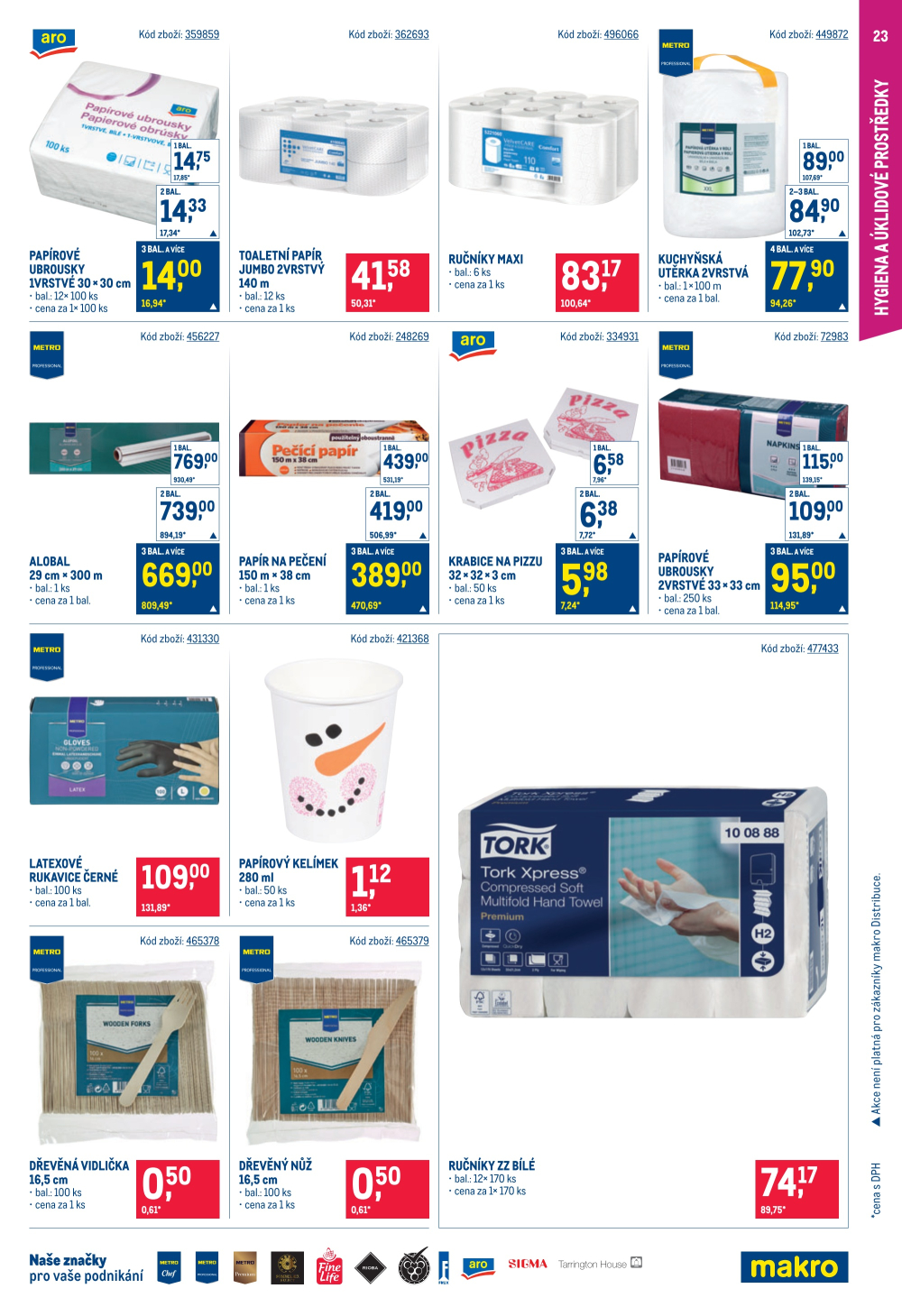 Leták Makro leták - Gastronomie - strana 23