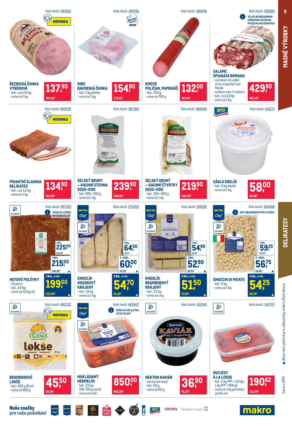 Leták Makro leták - Gastronomie - strana 9