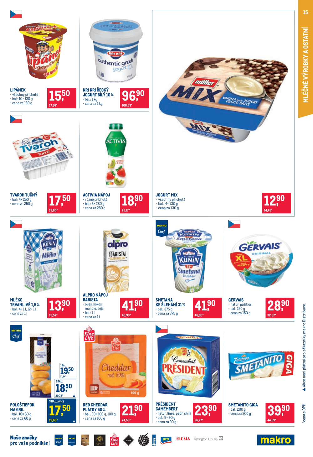 Leták Makro leták - Potraviny - strana 15