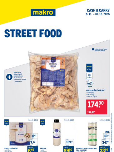 Makro leták - Street Food