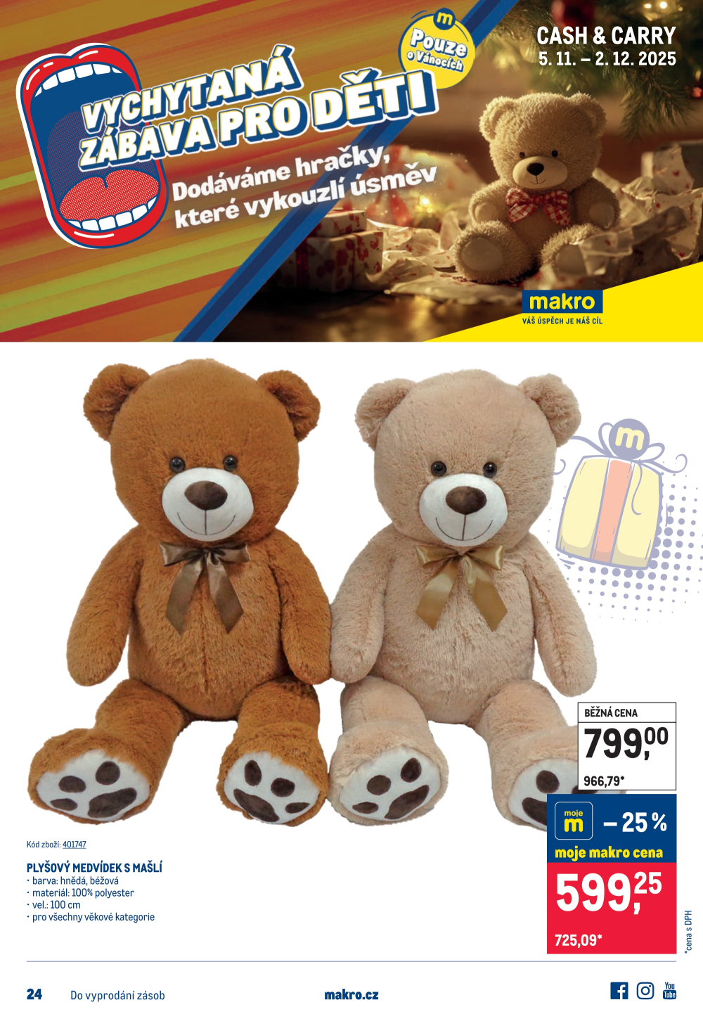 Leták Makro leták - Hračky - strana 1