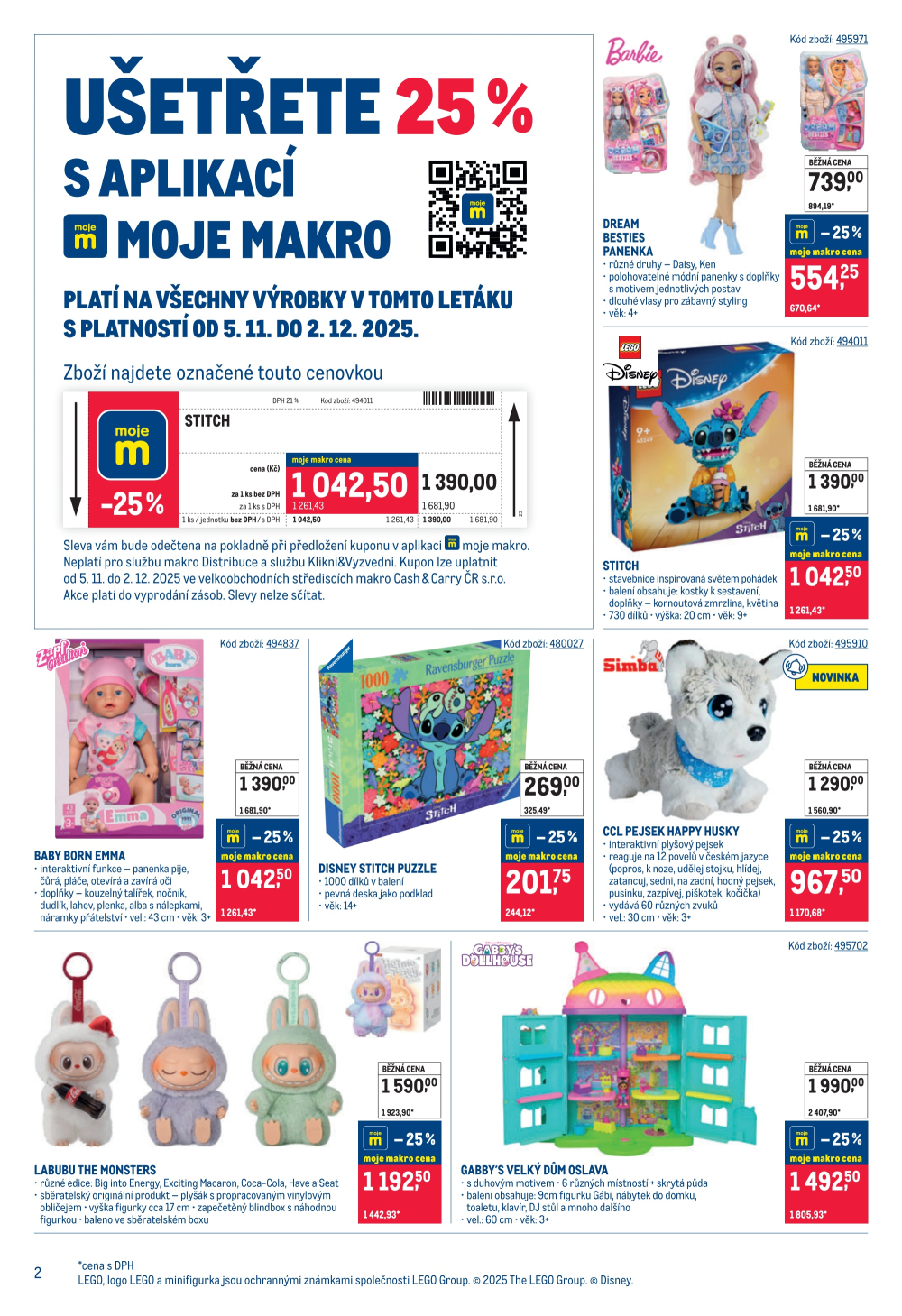 Leták Makro leták - Hračky - strana 2