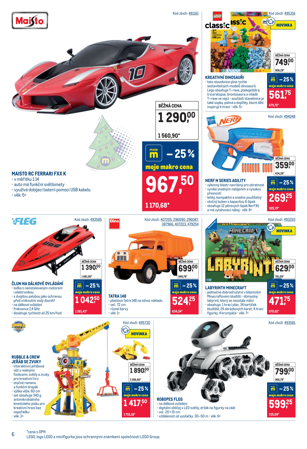 Leták Makro leták - Hračky - strana 6