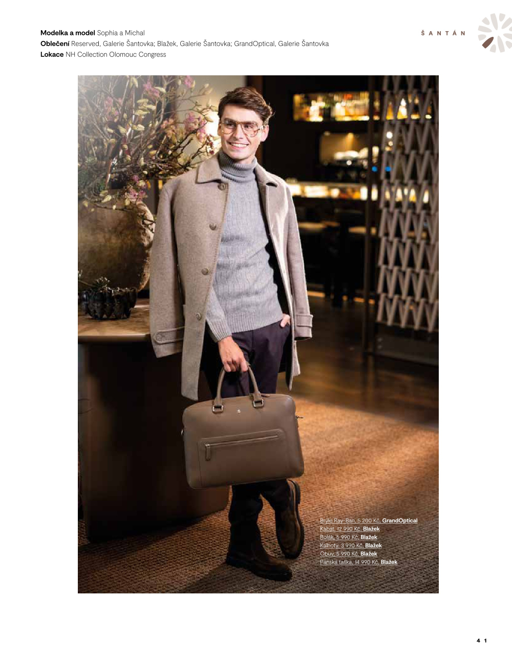 Leták Galerie Šantovka magazín - strana 41